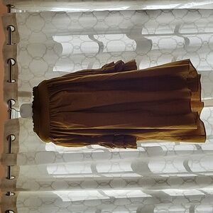 Off Shoulder long sleeve dress